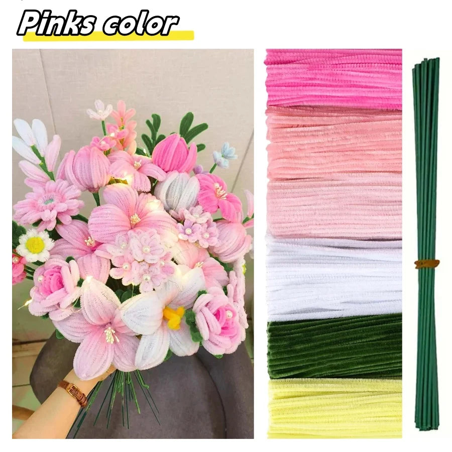 12" Chenille Stems for DIY Crafts
