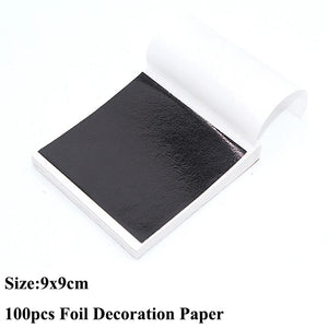 100pcs Imitation Foil Gilding Sheets