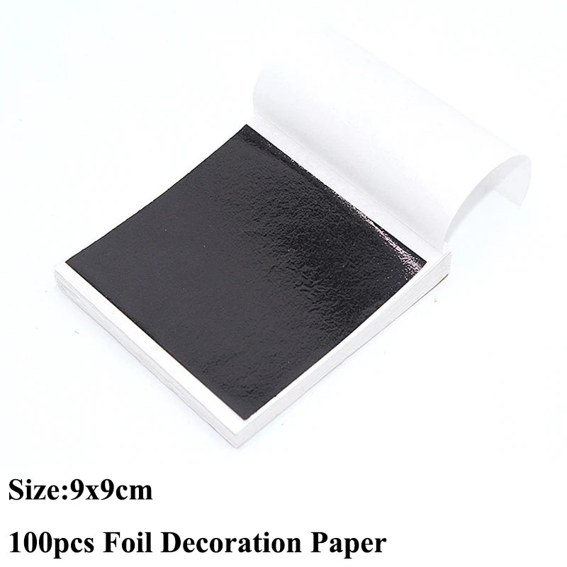 100pcs Imitation Foil Gilding Sheets