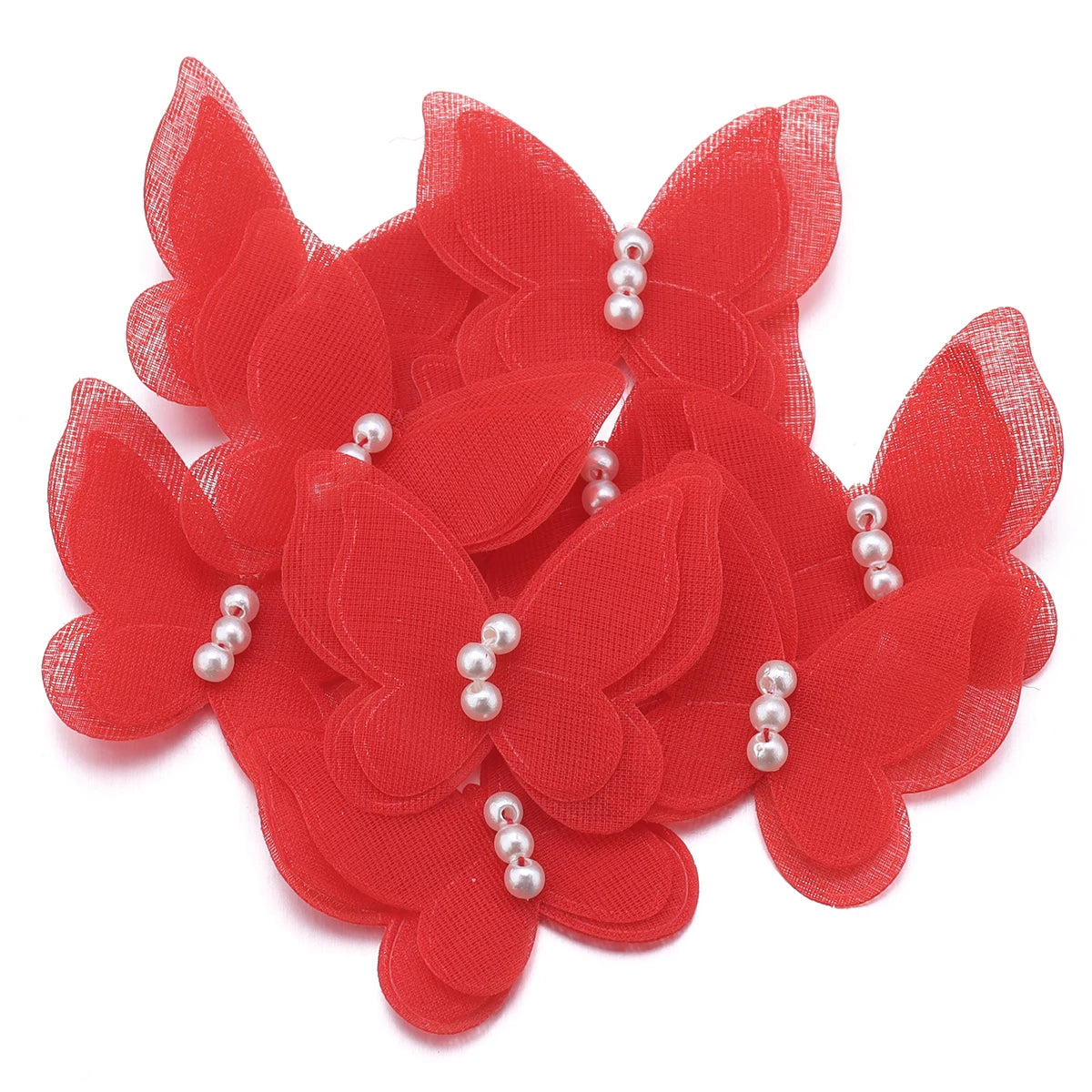 3D Organza Butterfly Appliques
