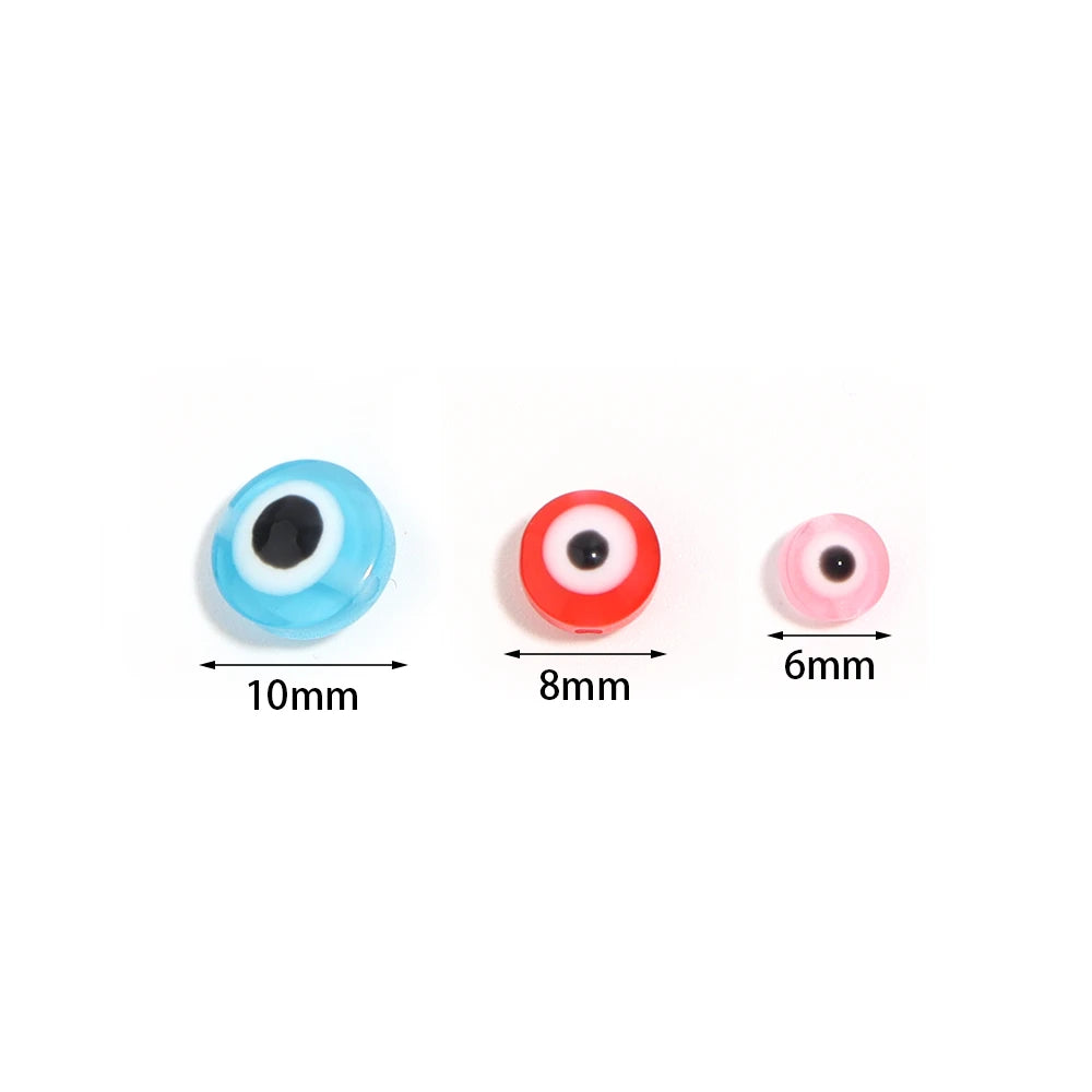 100pcs Round Resin Eyes