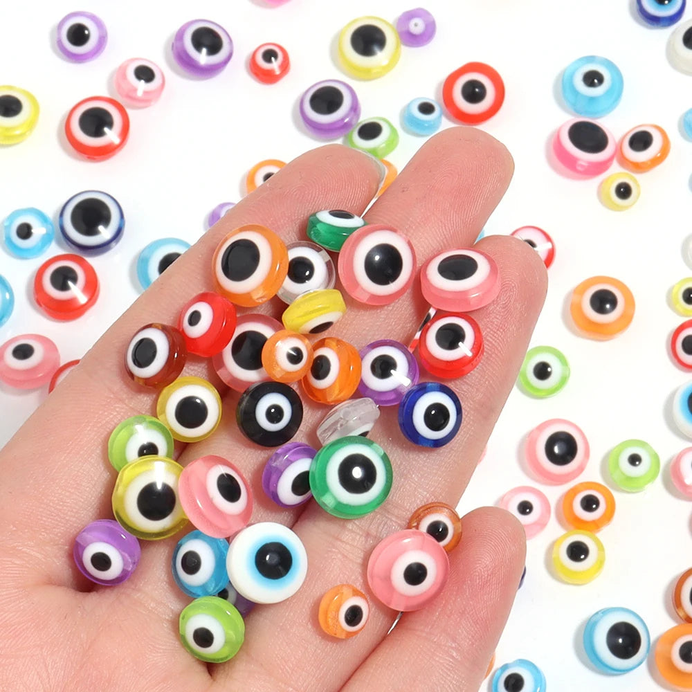 100pcs Round Resin Eyes