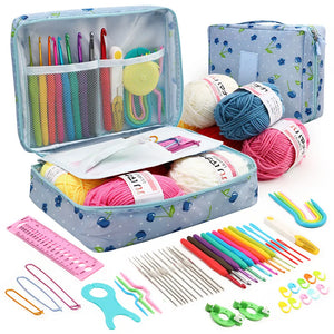 59pcs Beginner Crochet Kit with Storage Bag