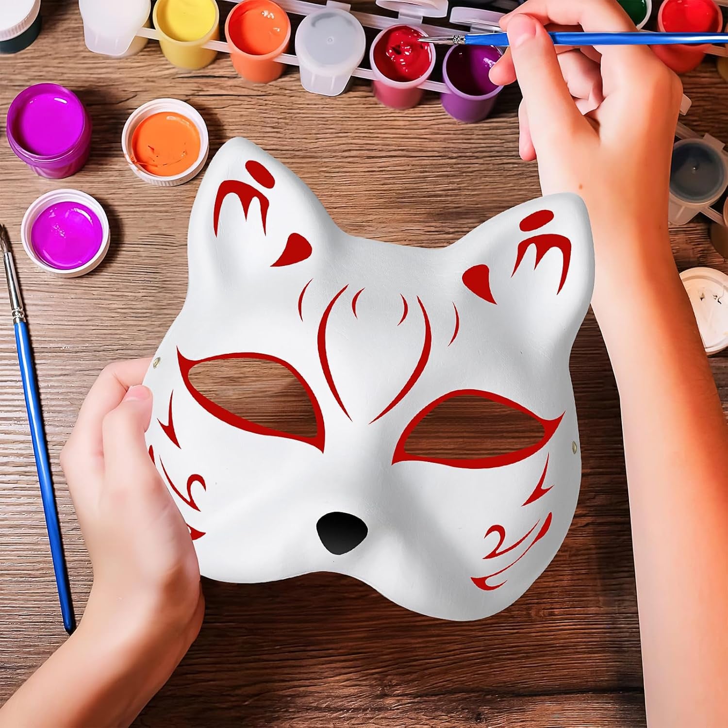 Blank Paper Mache Mask – Perfect for DIY Crafts & Creative Projects
