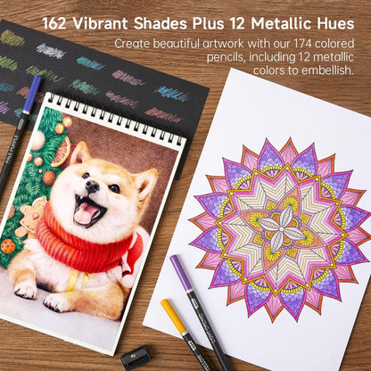 Professional Coloured Pencil Set – High-Quality Pencils for Artists & Colouring Enthusiasts