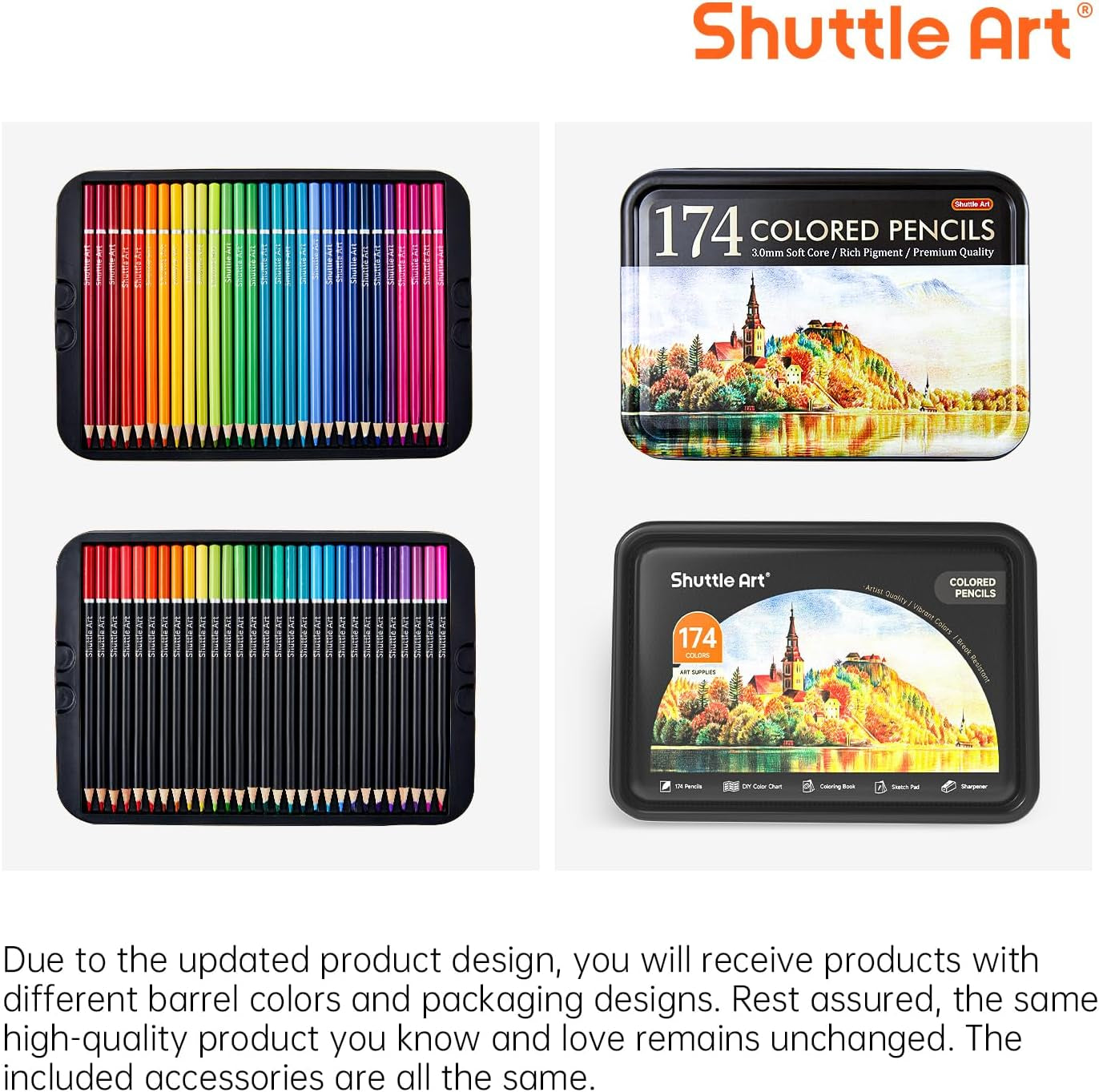 Professional Coloured Pencil Set – High-Quality Pencils for Artists & Colouring Enthusiasts