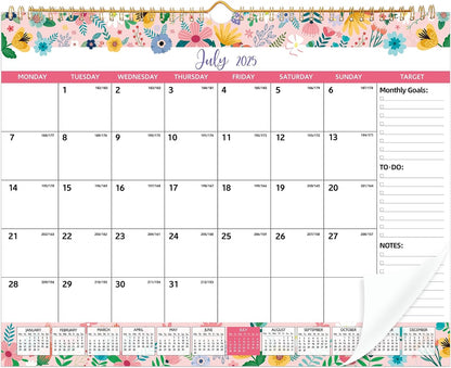 2025-2026 Wall Calendar – 18-Month Planner for Organization & Productivity