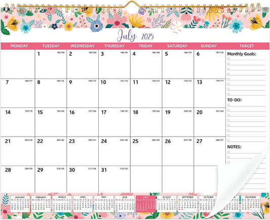 2025-2026 Wall Calendar – 18-Month Planner for Organization & Productivity