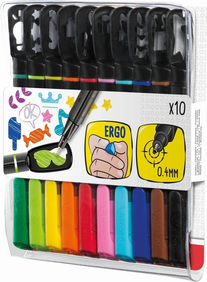 STAEDTLER Triangular Fine Liner Pens – Precision & Comfort for Effortless Writing