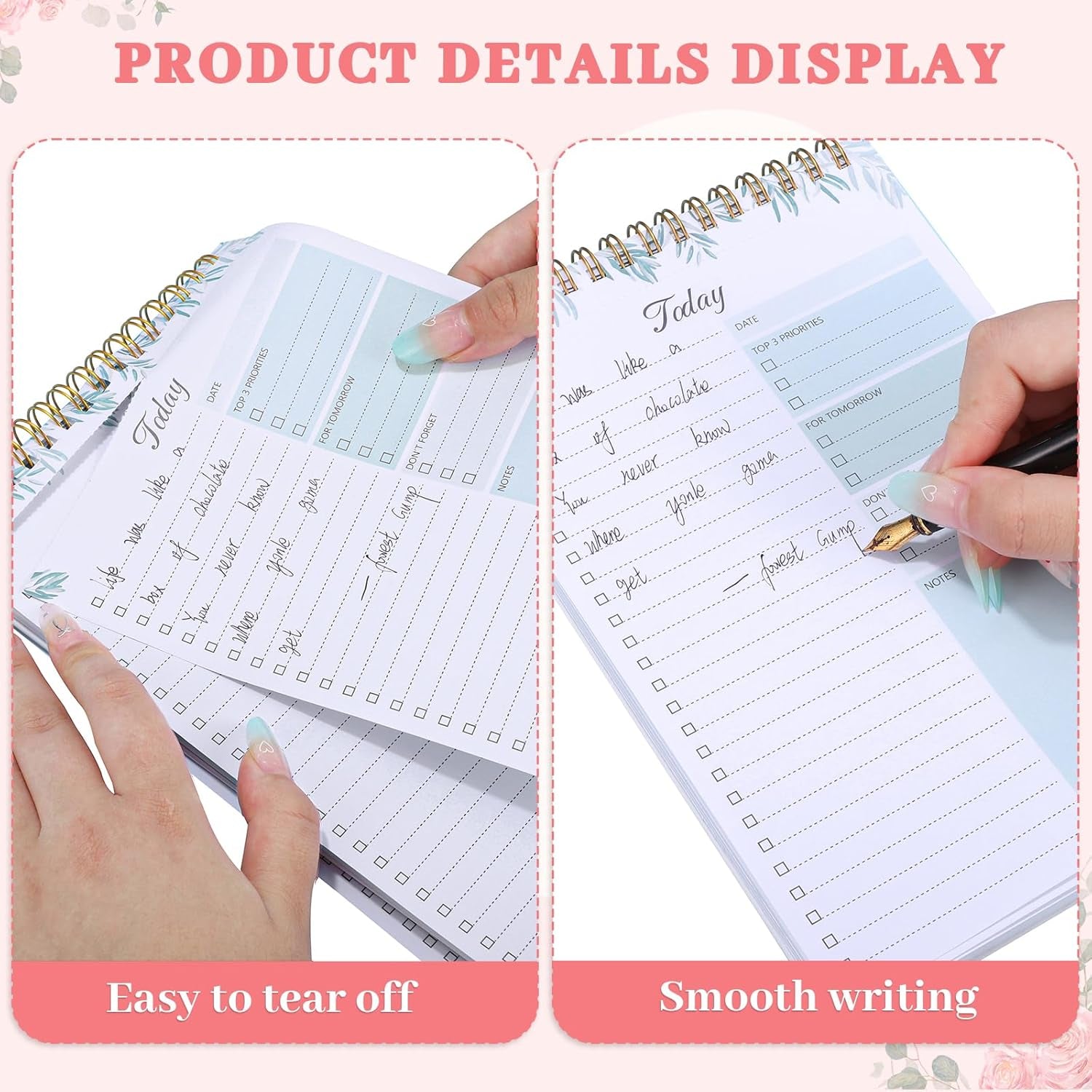 A5 Undated To-Do List Notebook – Organized, Portable & Perfect for Productivity