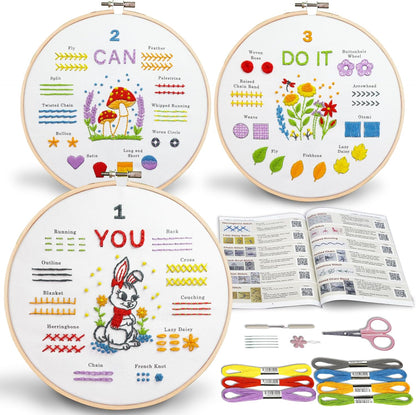 Bradove Embroidery Kit – Embrace Slow Living & Find Inner Peace