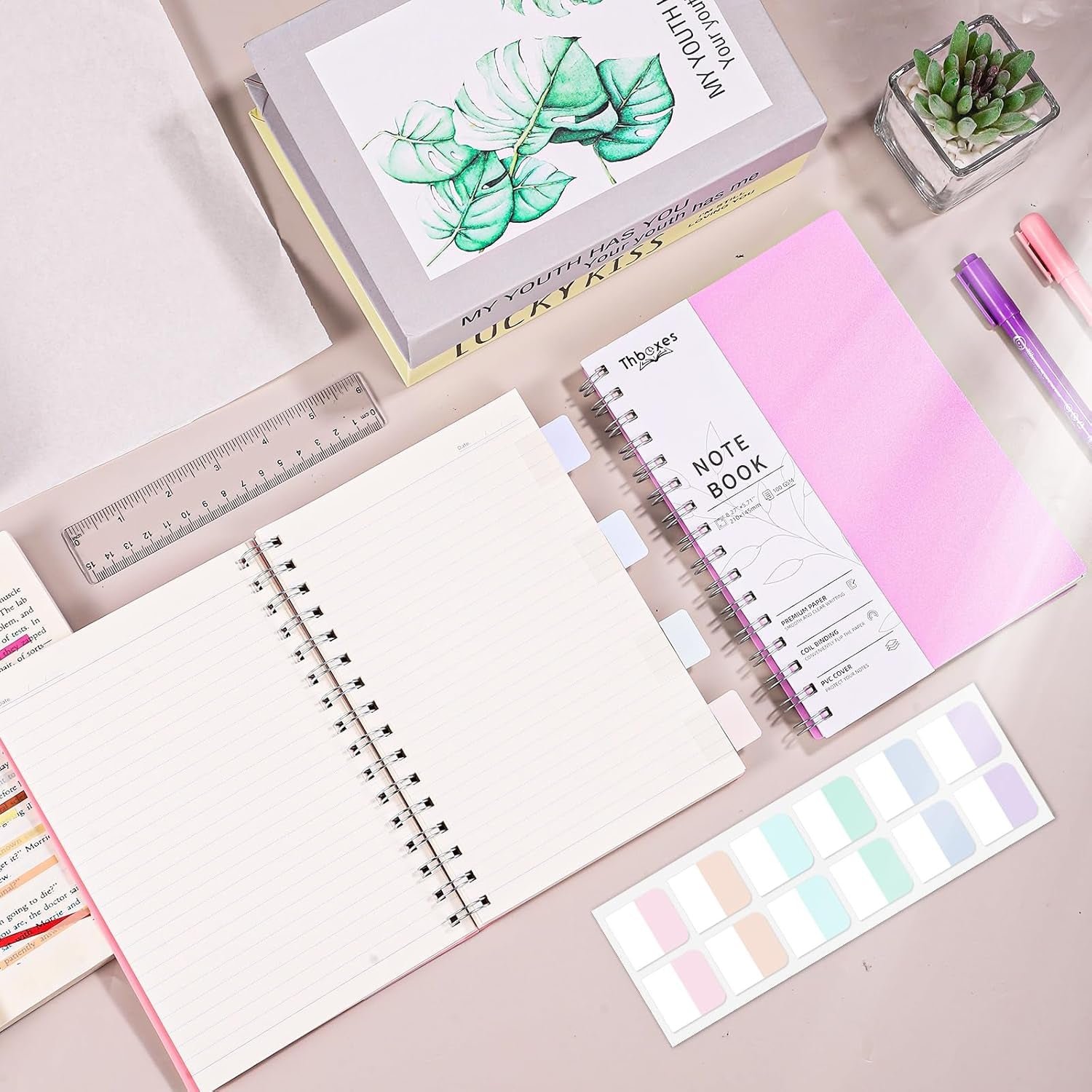 A5 Lined Spiral Notebook – Durable, Organized & Perfect for Everyday Use