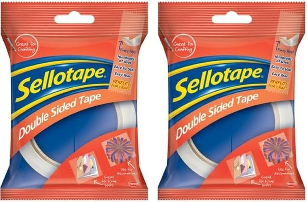 Sellotape Original Golden – Extra Sticky, Strong & Perfect for Everyday Use