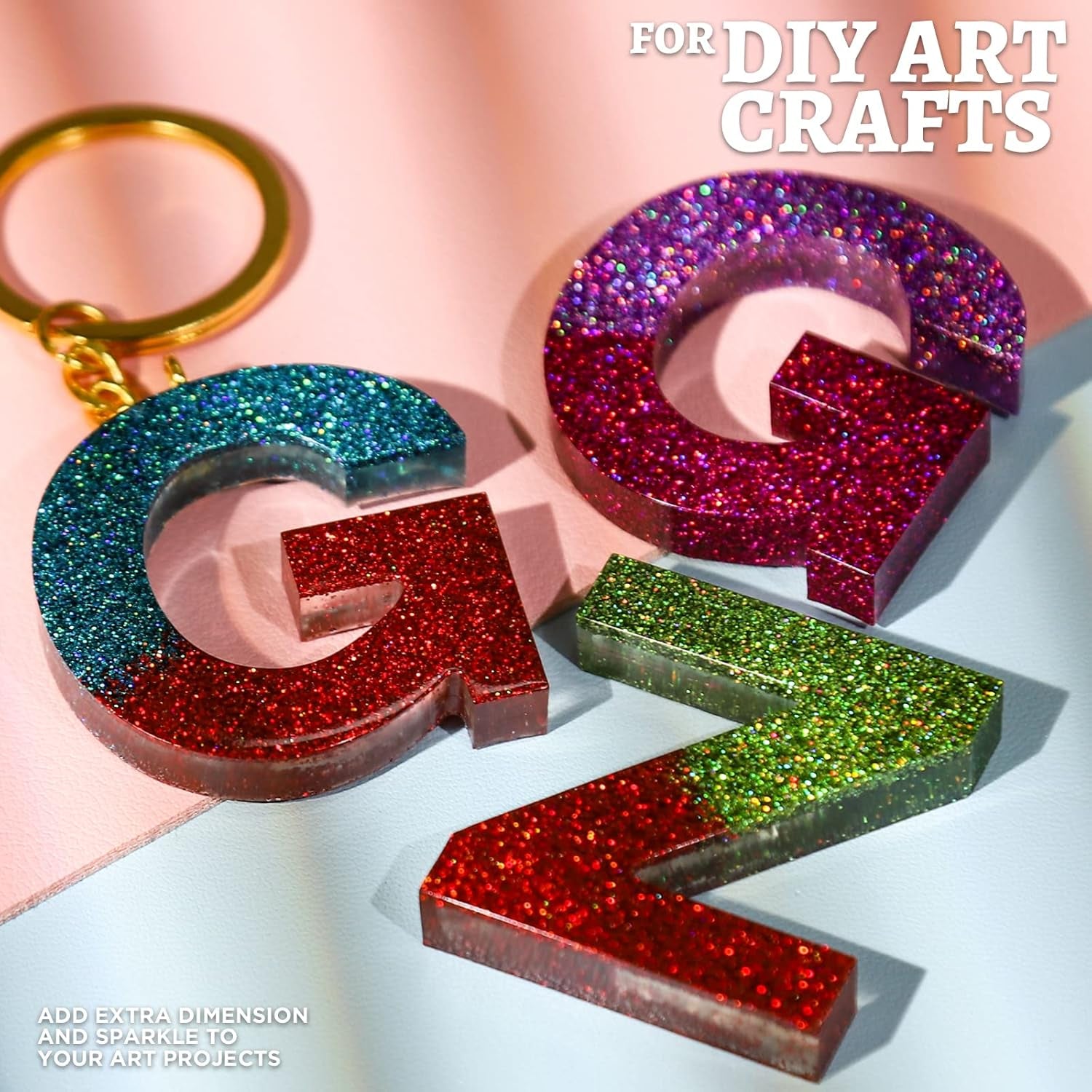 Fine Glitter Set – 32 Colours for Crafts, Resin & Beauty (7.6g Each)