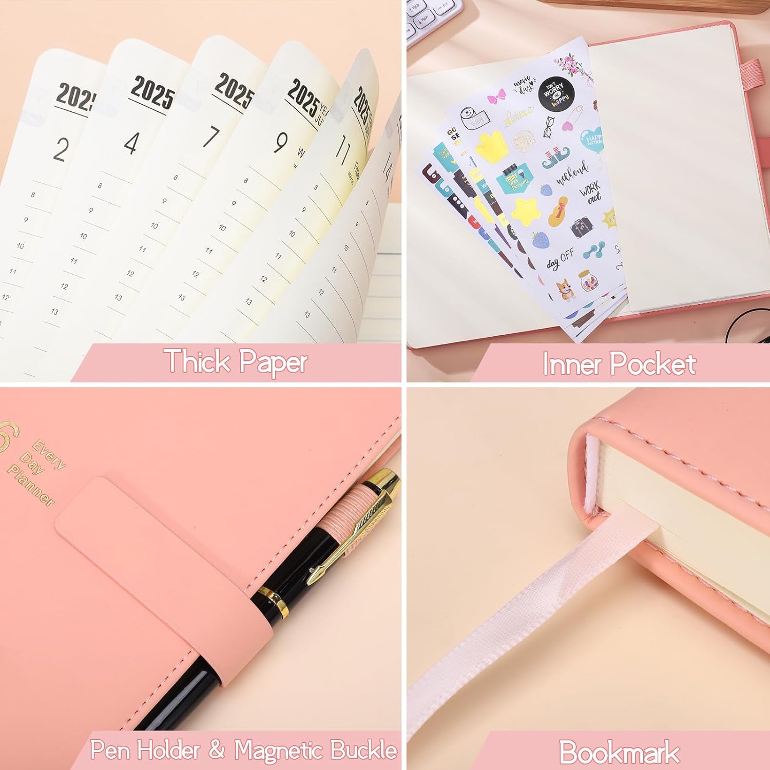 A5 Academic Diary 2025-2026 – Elegant, Secure & Perfect for Daily Planning