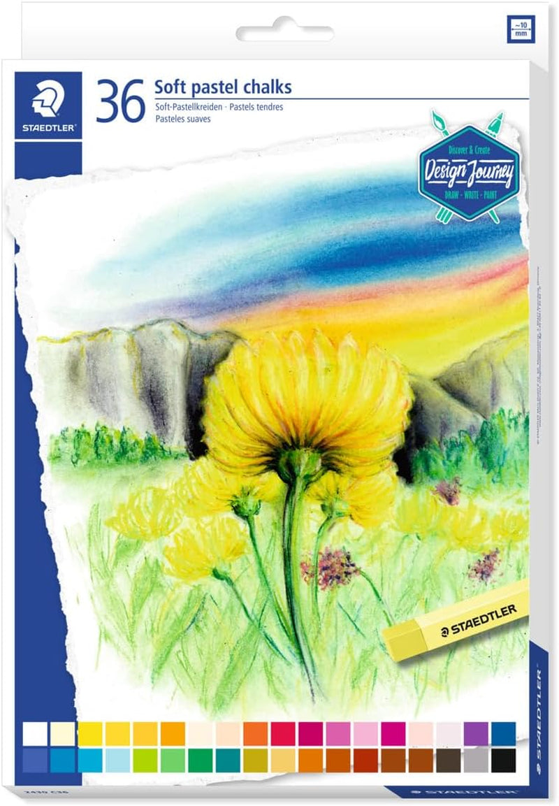 STAEDTLER Soft Pastel Chalks – High-Quality Pigments for Brilliant Colour Expression