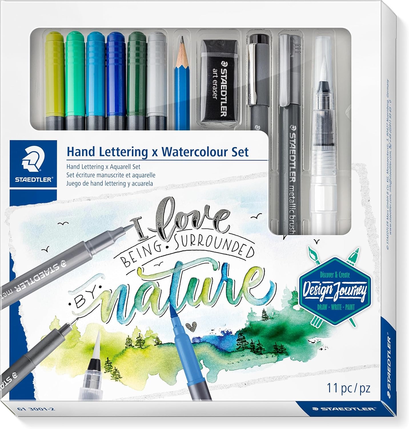 STAEDTLER Mixed Watercolour Set – Ideal for Classical Watercolour Drawings & Sketches