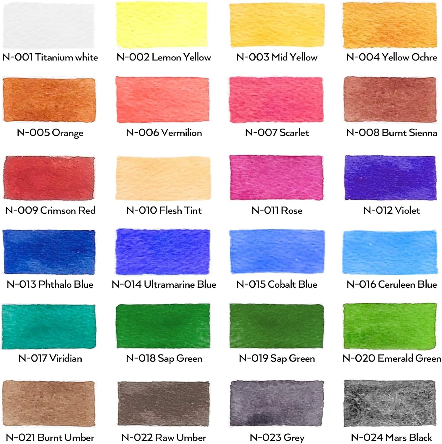 Nicpro Watercolour Paint Kit, Professional Painting Supplies Set 24 Tube Water Color Paints, 8 Synthetic Squirrel Brushes, 25 Paper Pad, Palette, Color Wheel for Artists, Beginners, Kids, Adults