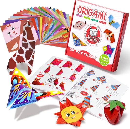 Gamenote Origami Paper Kit – Fun, Creative & Perfect for Kids