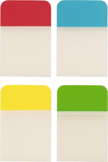 Snopake Filing Index Tabs – Durable, Repositionable & Perfect for Organization