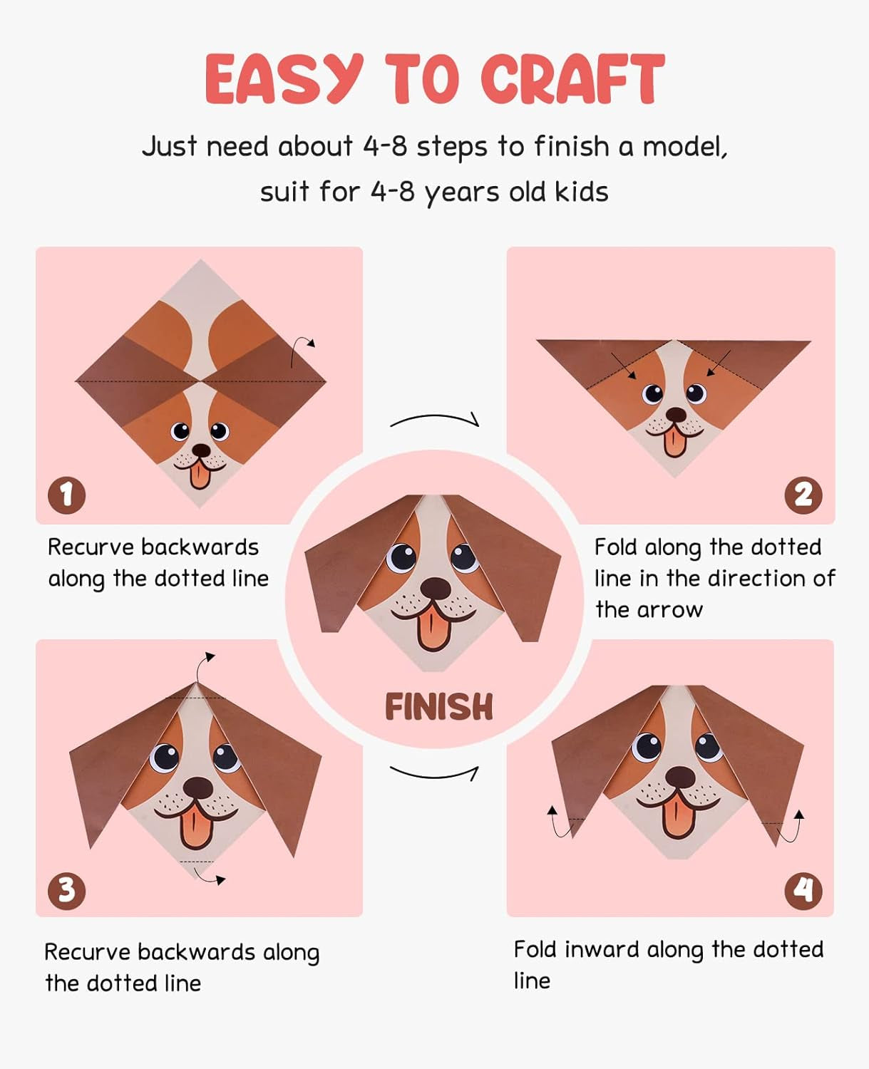 Gamenote Origami Paper Kit – Fun, Creative & Perfect for Kids