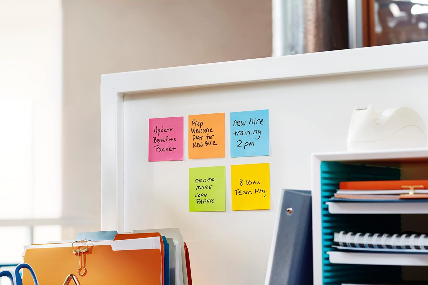 Post-it Super Sticky Notes – Extra Strong Adhesion for Hard-to-Stick Surfaces