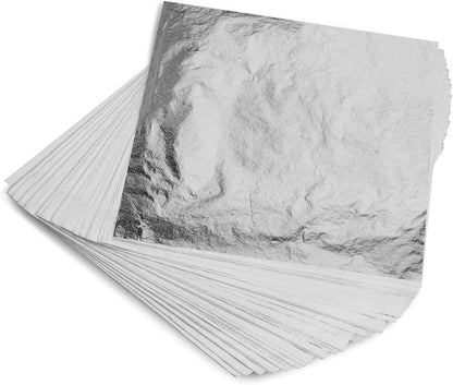 Gilding Leaf Sheets – 100-Pack, 14x14cm (Gold, Copper, Silver Variants)