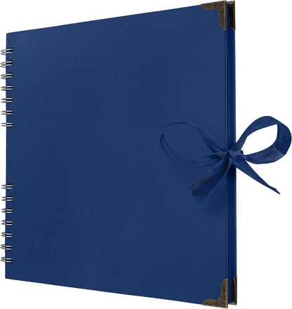 Elegant Scrapbook Memory Book – Preserve & Personalize Your Precious Moments