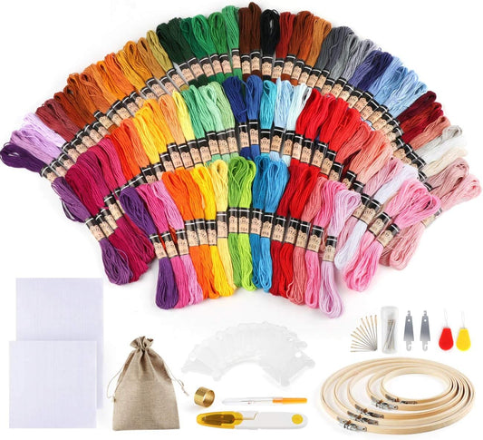 Complete Embroidery Kit – Perfect for Beginners & DIY Enthusiasts