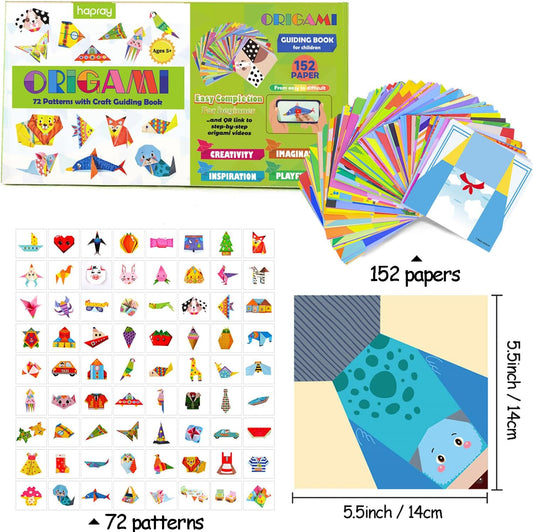 HAPRAY Kid Origami Kit – Fun, Creative & Perfect for Beginners