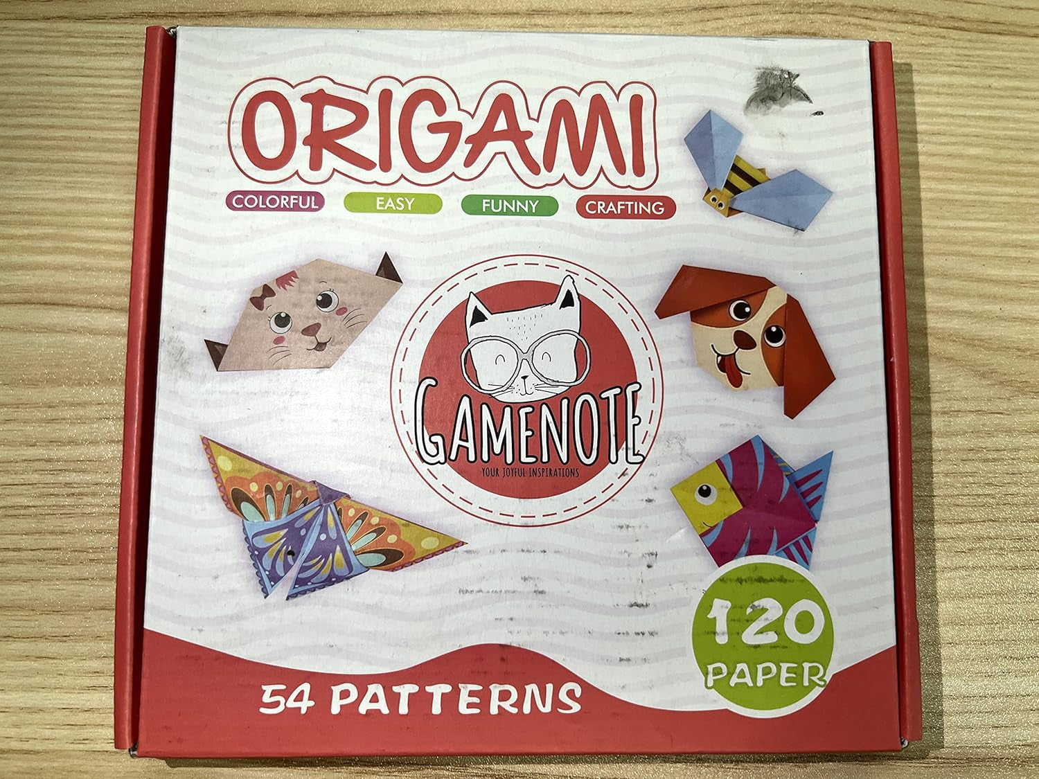 Gamenote Origami Paper Kit – Fun, Creative & Perfect for Kids