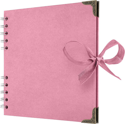 Elegant Scrapbook Memory Book – Preserve & Personalize Your Precious Moments