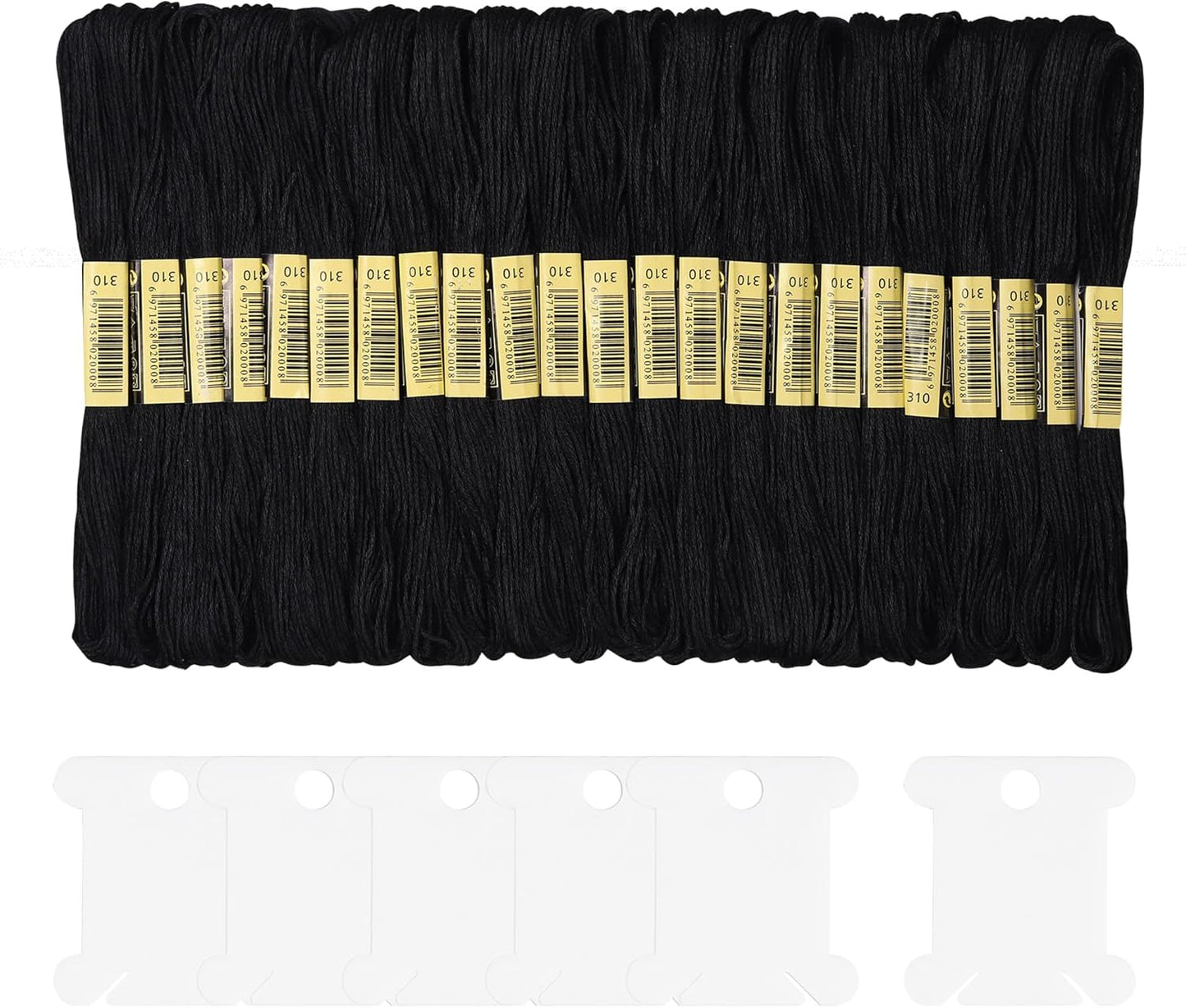 50-Color Embroidery Floss Kit – Vibrant, Durable & Perfect for DIY Crafts