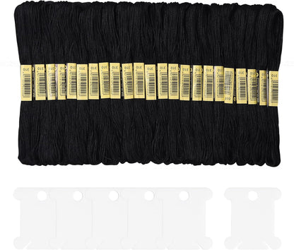 50-Color Embroidery Floss Kit – Vibrant, Durable & Perfect for DIY Crafts