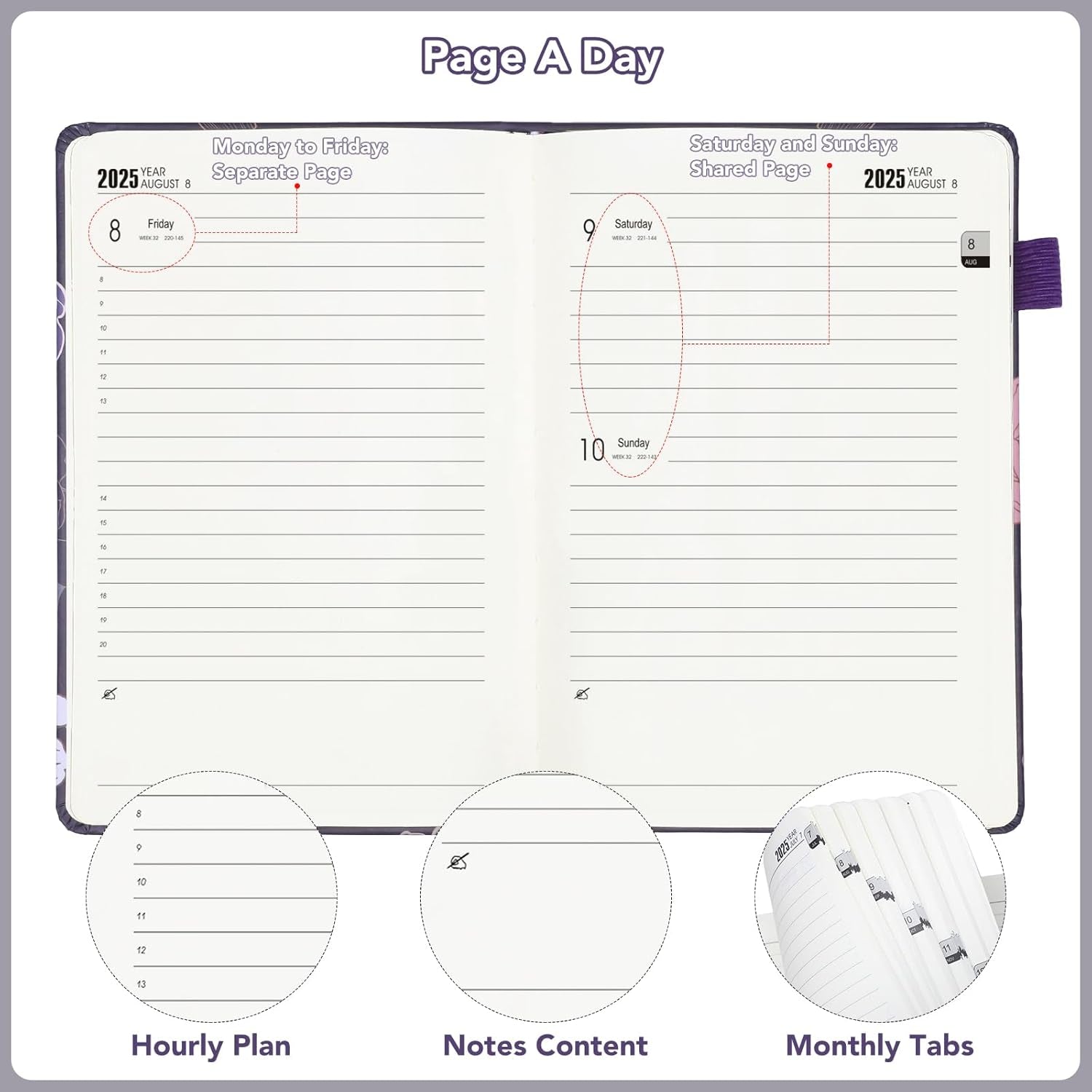 A5 Academic Diary 2025-2026 – Elegant, Practical & Perfect for Daily Planning