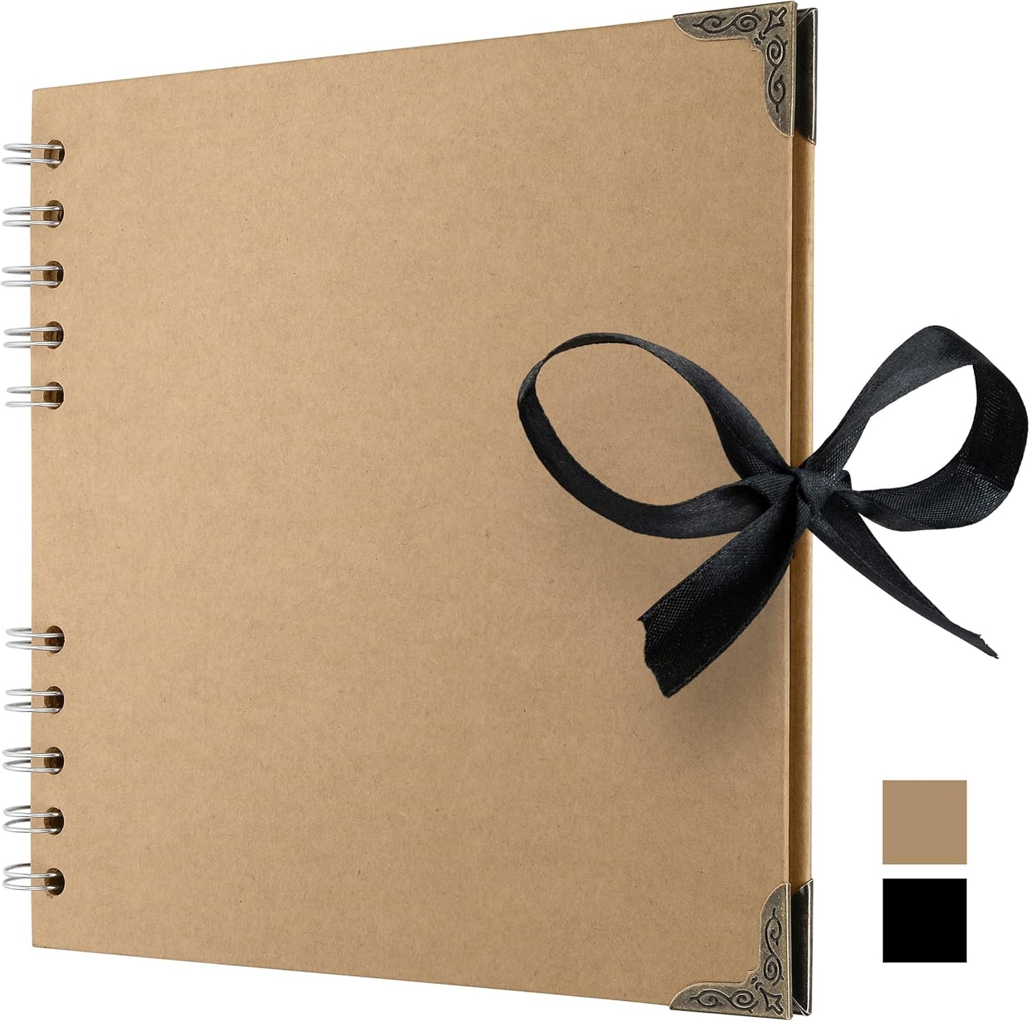 Elegant Scrapbook Memory Book – Preserve & Personalize Your Precious Moments