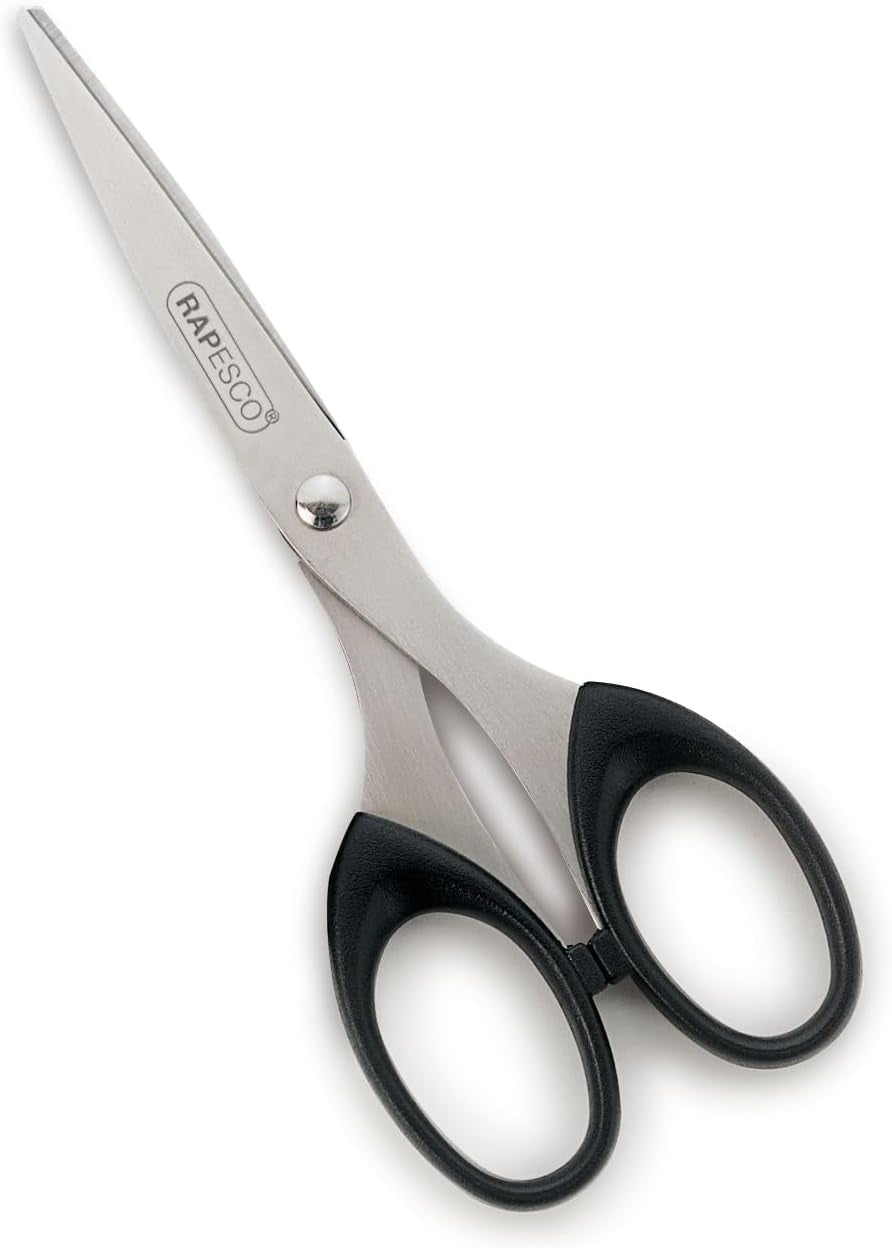 Rapesco Essential 21cm Stainless Steel Scissors – Durable, Versatile & Comfortable
