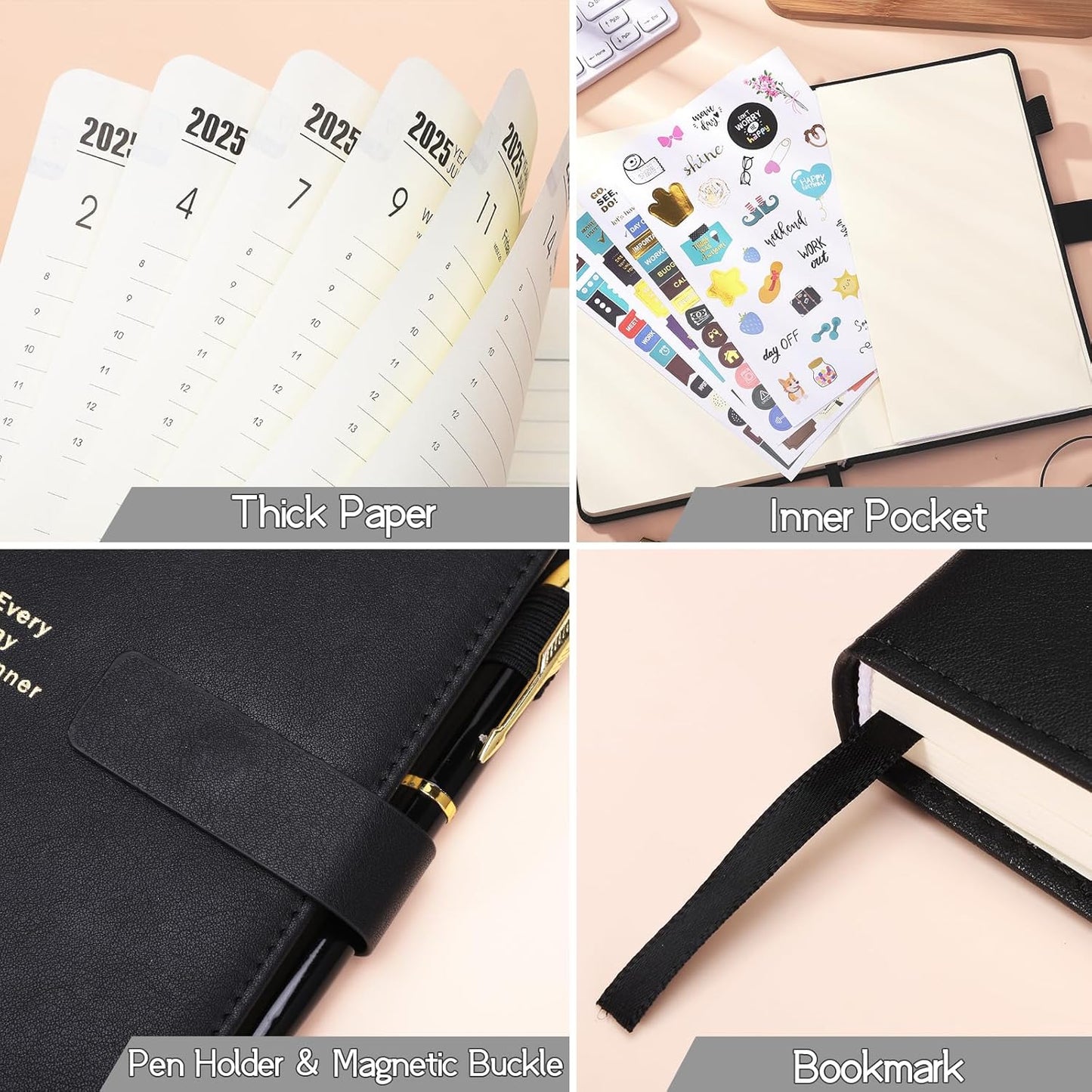 A5 Academic Diary 2025-2026 – Elegant, Secure & Perfect for Daily Planning