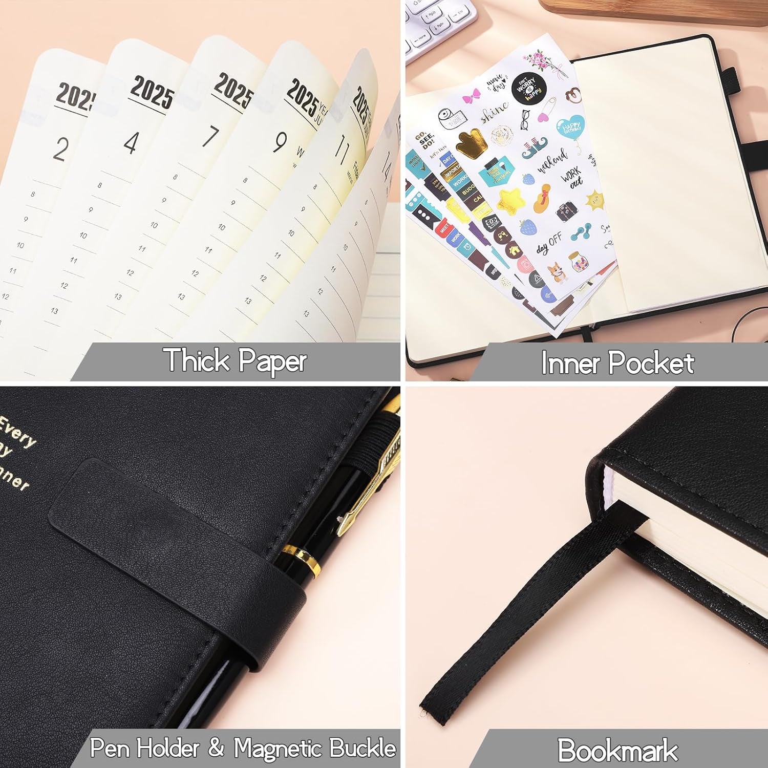 A5 Academic Diary 2025-2026 – Elegant, Secure & Perfect for Daily Planning