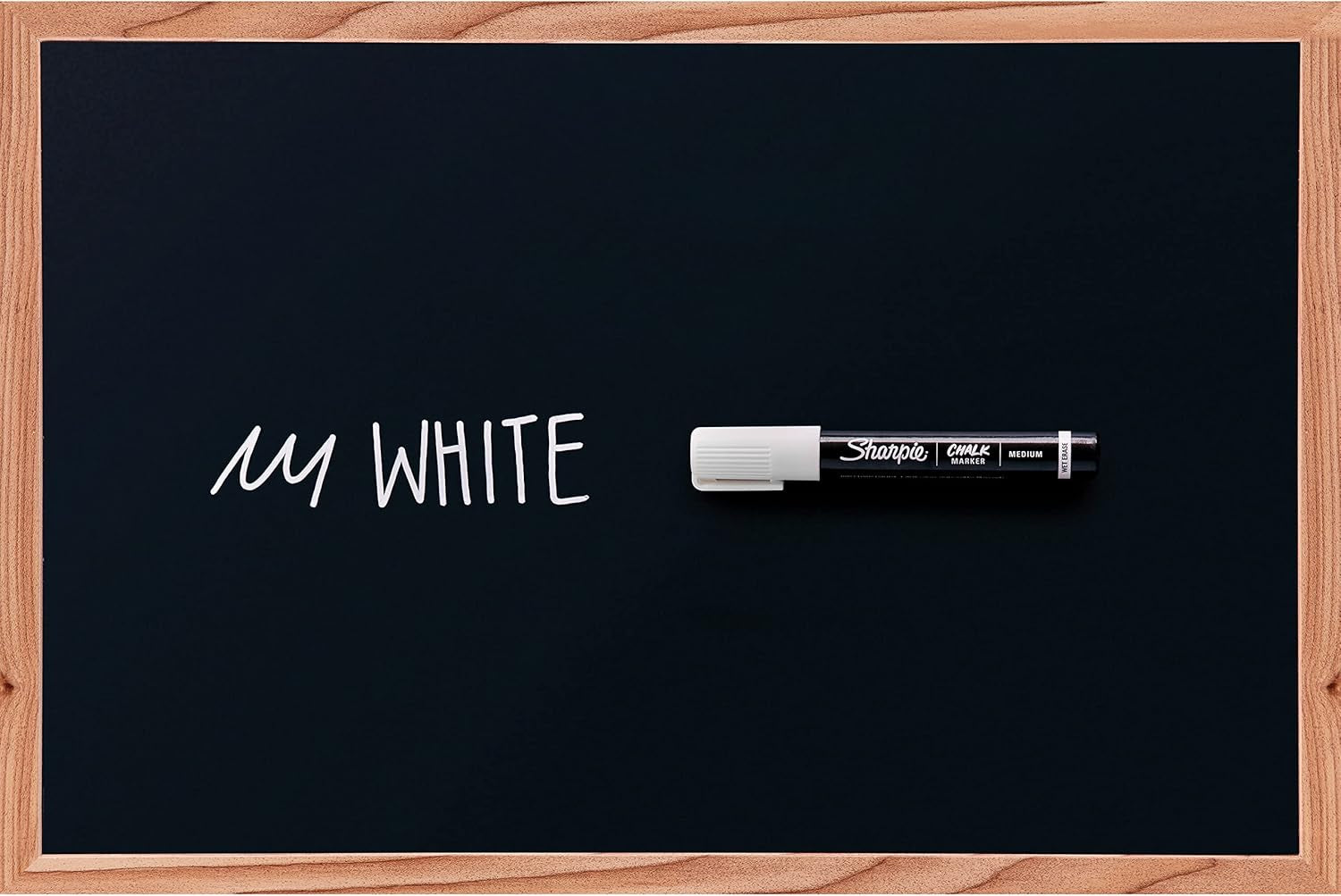 Sharpie Chalk Markers | Wet Erase Chalk Pens | White | 2 Count