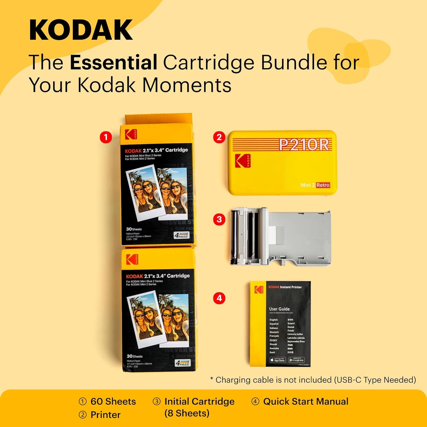 Kodak Mini 2 Retro Photo Printer