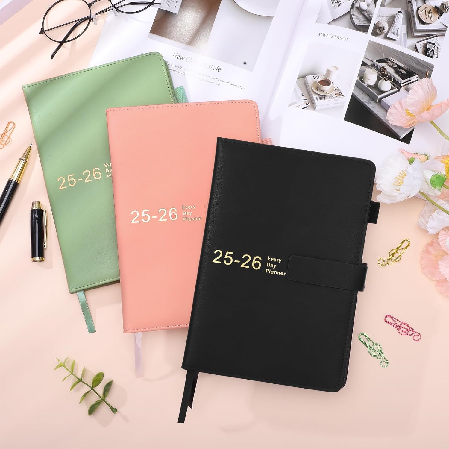 A5 Academic Diary 2025-2026 – Elegant, Secure & Perfect for Daily Planning