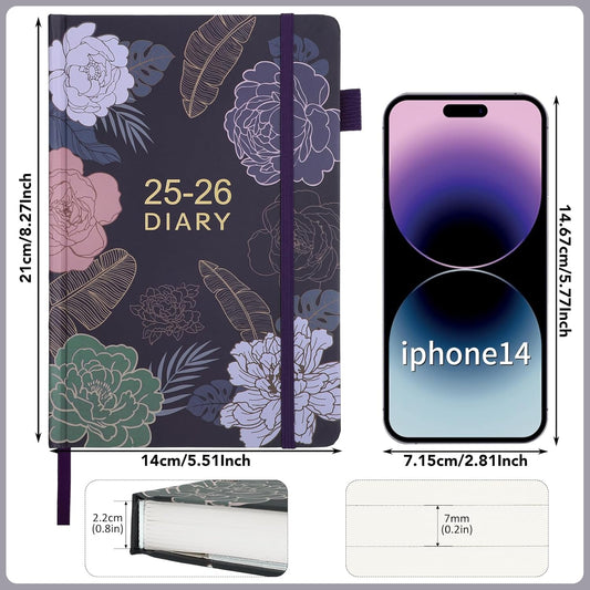 A5 Academic Diary 2025-2026 – Elegant, Practical & Perfect for Daily Planning