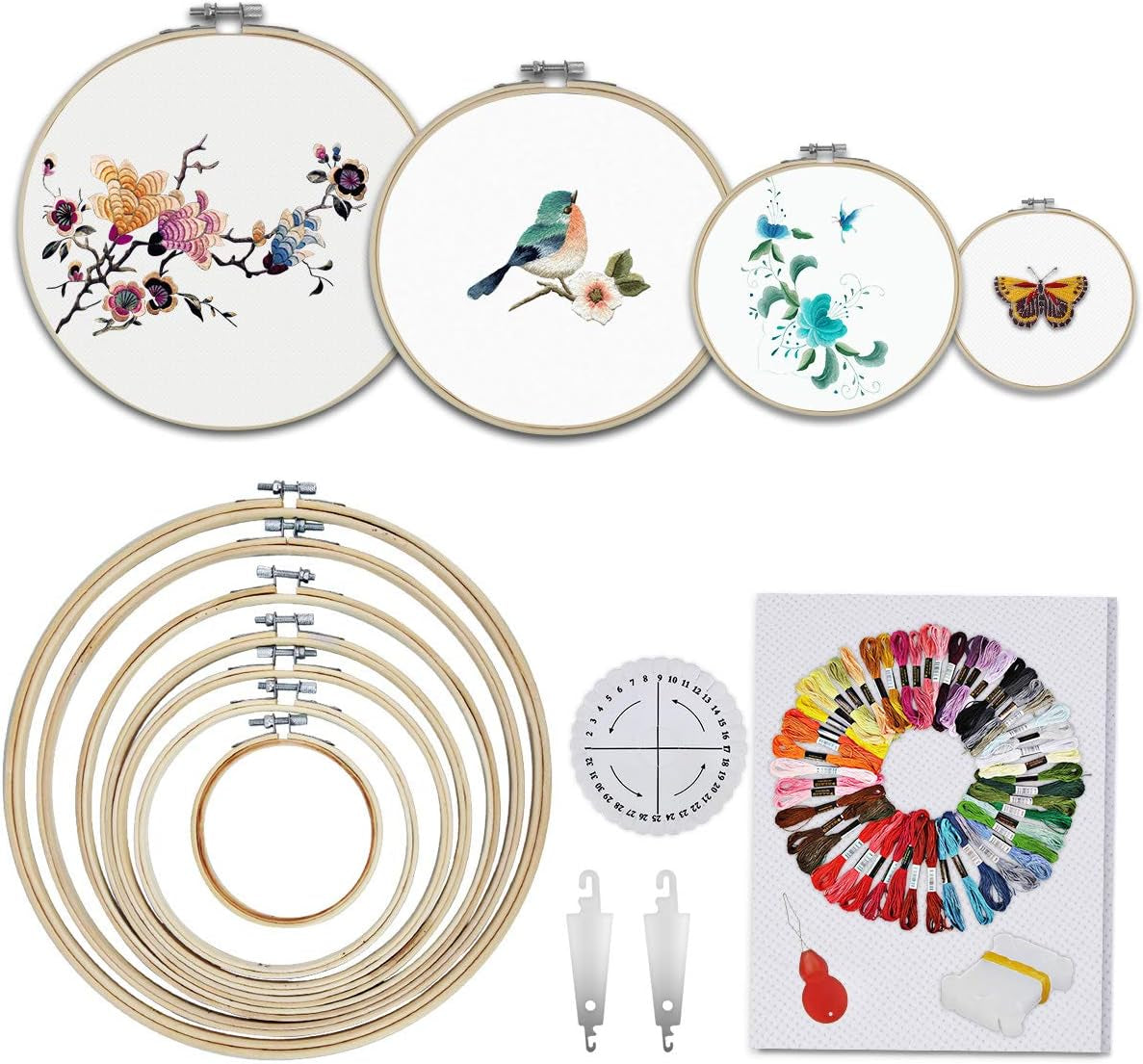 Complete Embroidery Starter Kit – Everything You Need for Creative Stitching