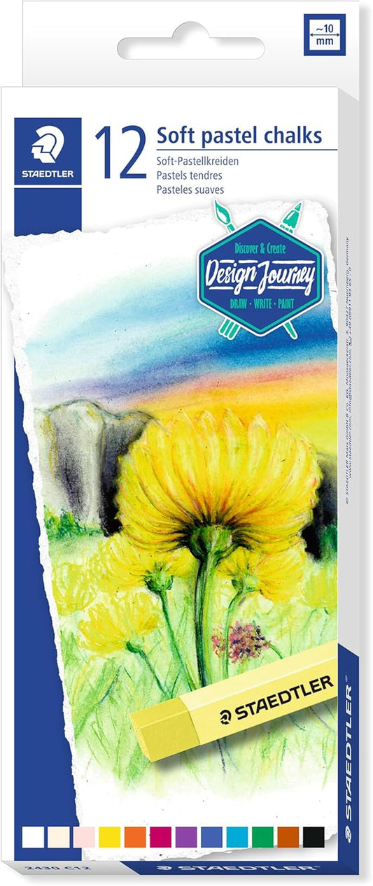 STAEDTLER Soft Pastel Chalks – High-Quality Pigments for Brilliant Colour Expression