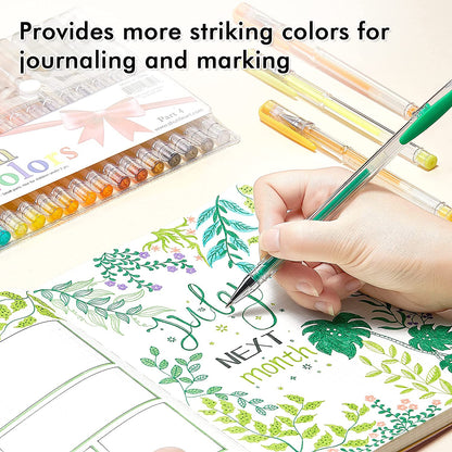 Shuttle Art 120-Colour Gel Pen Set – The Largest & Most Vibrant Collection