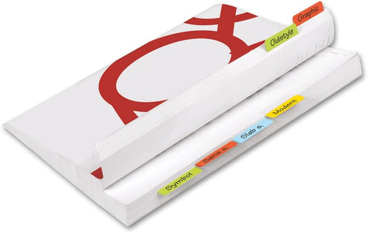 3L Extra-Durable Double-Sided Index Tabs – Perfect for Organizing & Referencing