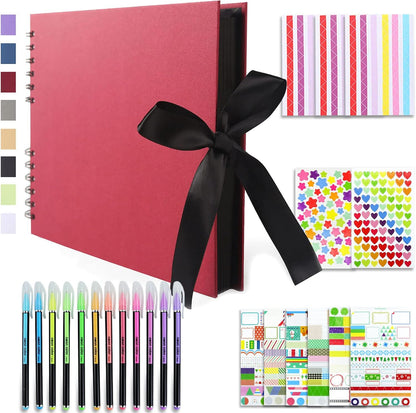 Elegant Scrapbook Photo Album – Preserve & Personalize Your Memories