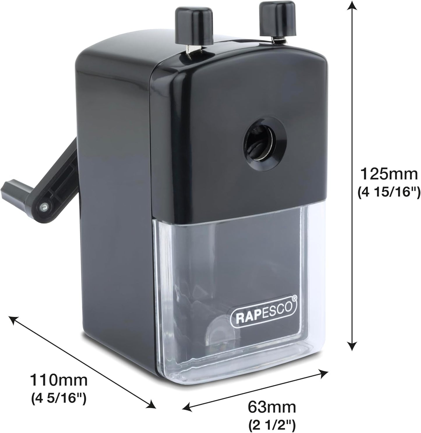 Rapesco 94 Pencil Sharpener – Durable, Versatile & Efficient