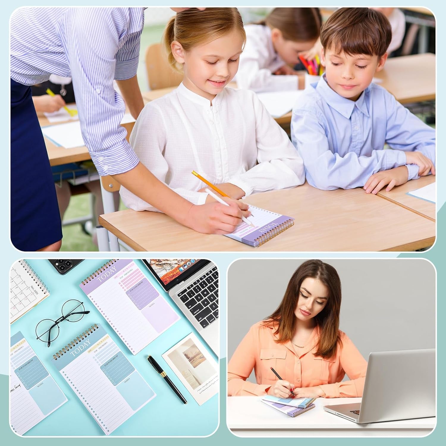 A5 Undated Daily Planner – Spiral-Bound, Portable & Perfect for Productivity